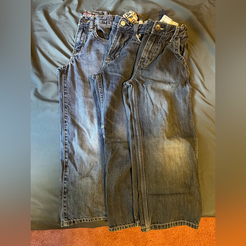Gap, Oshkosh, and Old Navy Jeans.